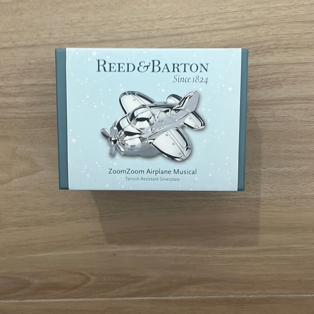 Reed & Barton Zoom Silver Played Musical Airplane